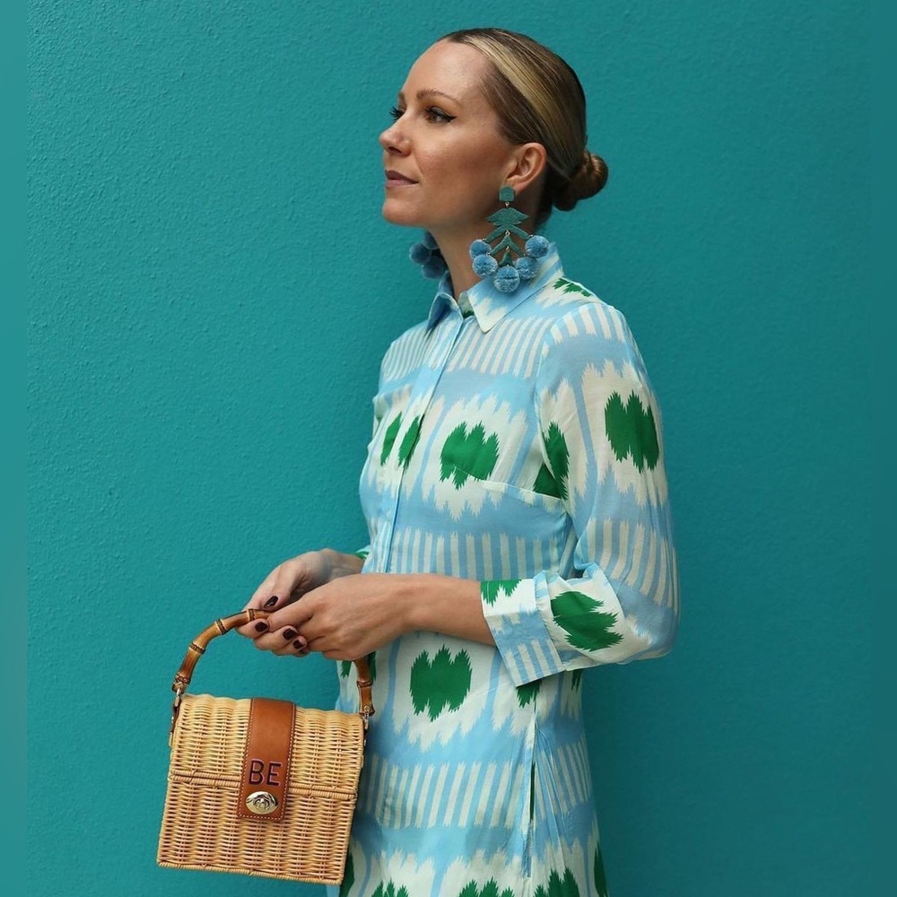 Oliphant Ikat Shirt Dress